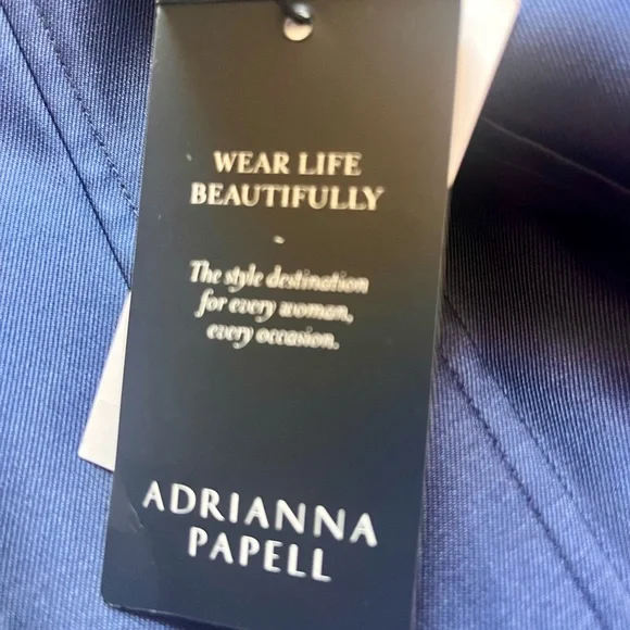 Adrianna Papell “Midnight” Fit & Flare Midi Dress – NWT - Picture 8 of 11